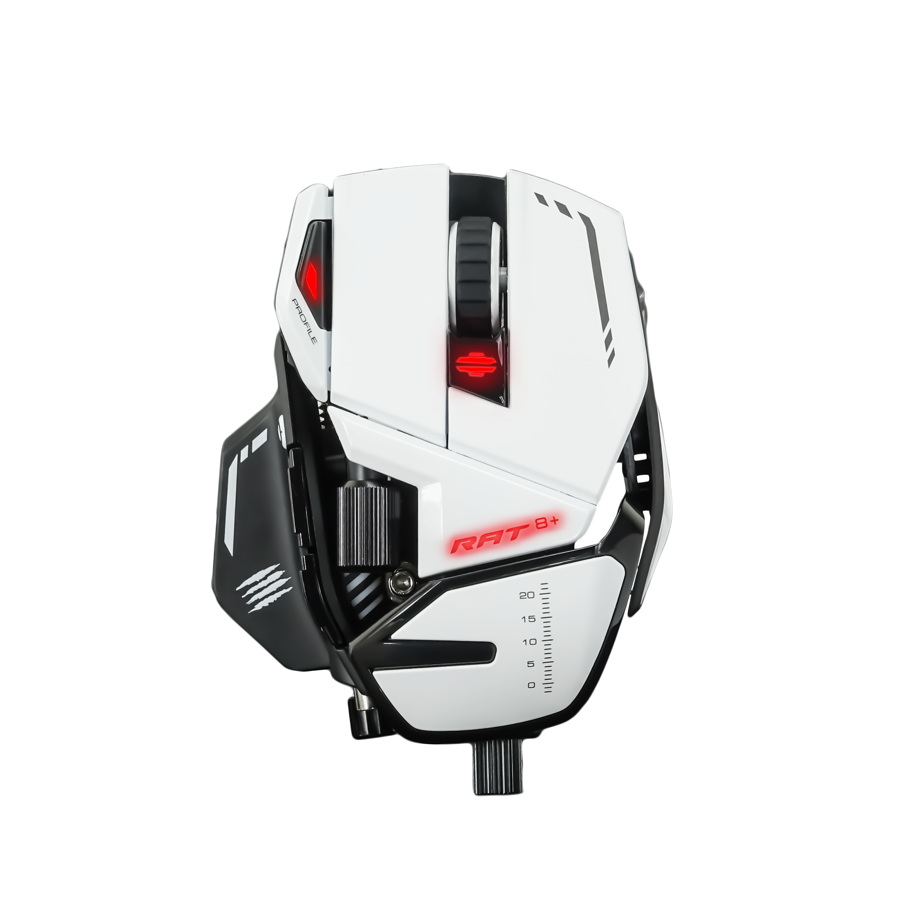 限定入荷】R.A.T. 8+ 有線ゲーミングマウス 限定白【送料無料】 – Mad