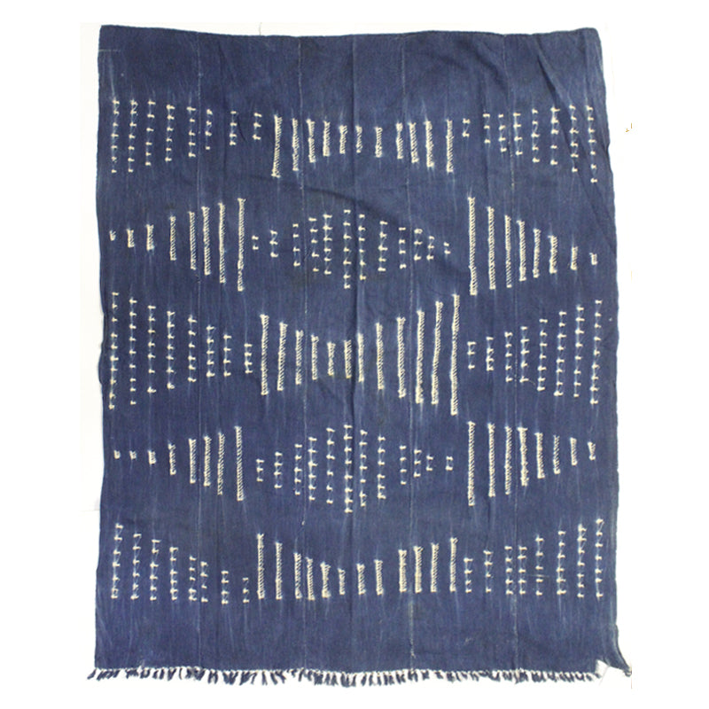 藍染布 古布 中 柄あり 2303 | マンゴロベ