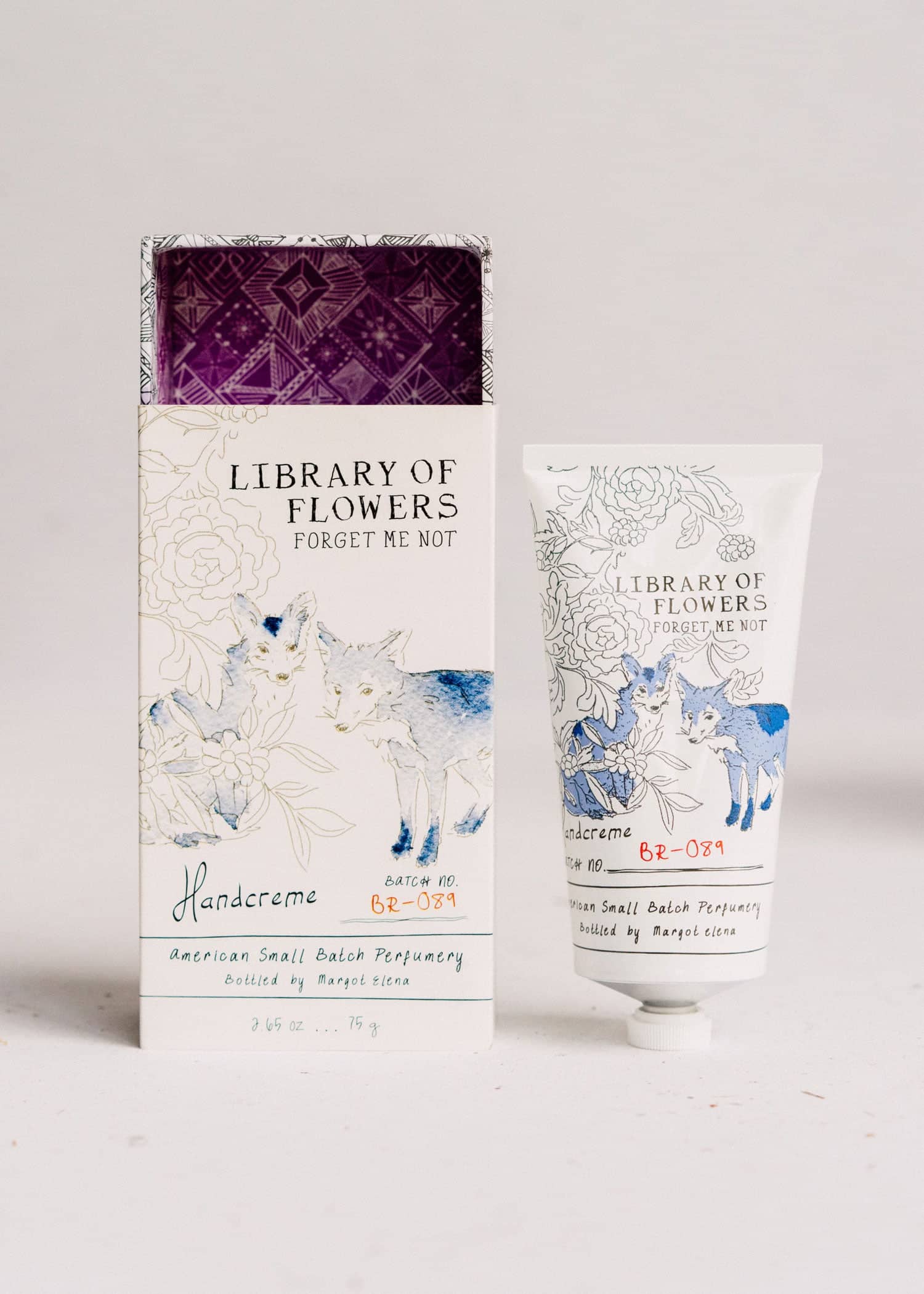 Library of Flowers Forget Me Not Hand Cream | Margot Elena