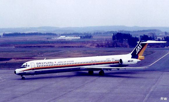 JAS 日本エアシステム MD-81
