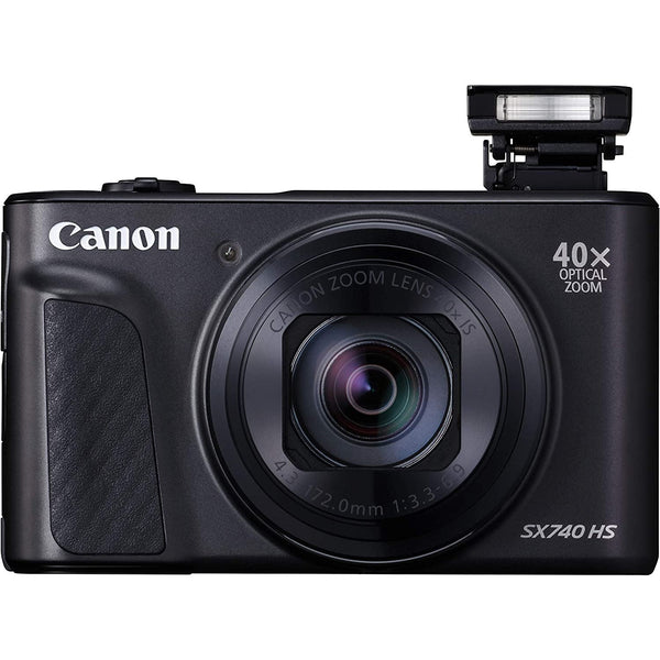 Canon PowerShot SX740 HS Digital Camera - Black – NUQ Enterprises