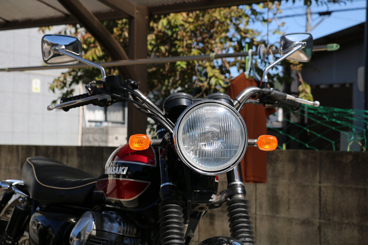 レビュー】カワサキW650のウインカーをイナドメのW3風ウインカーに交換
