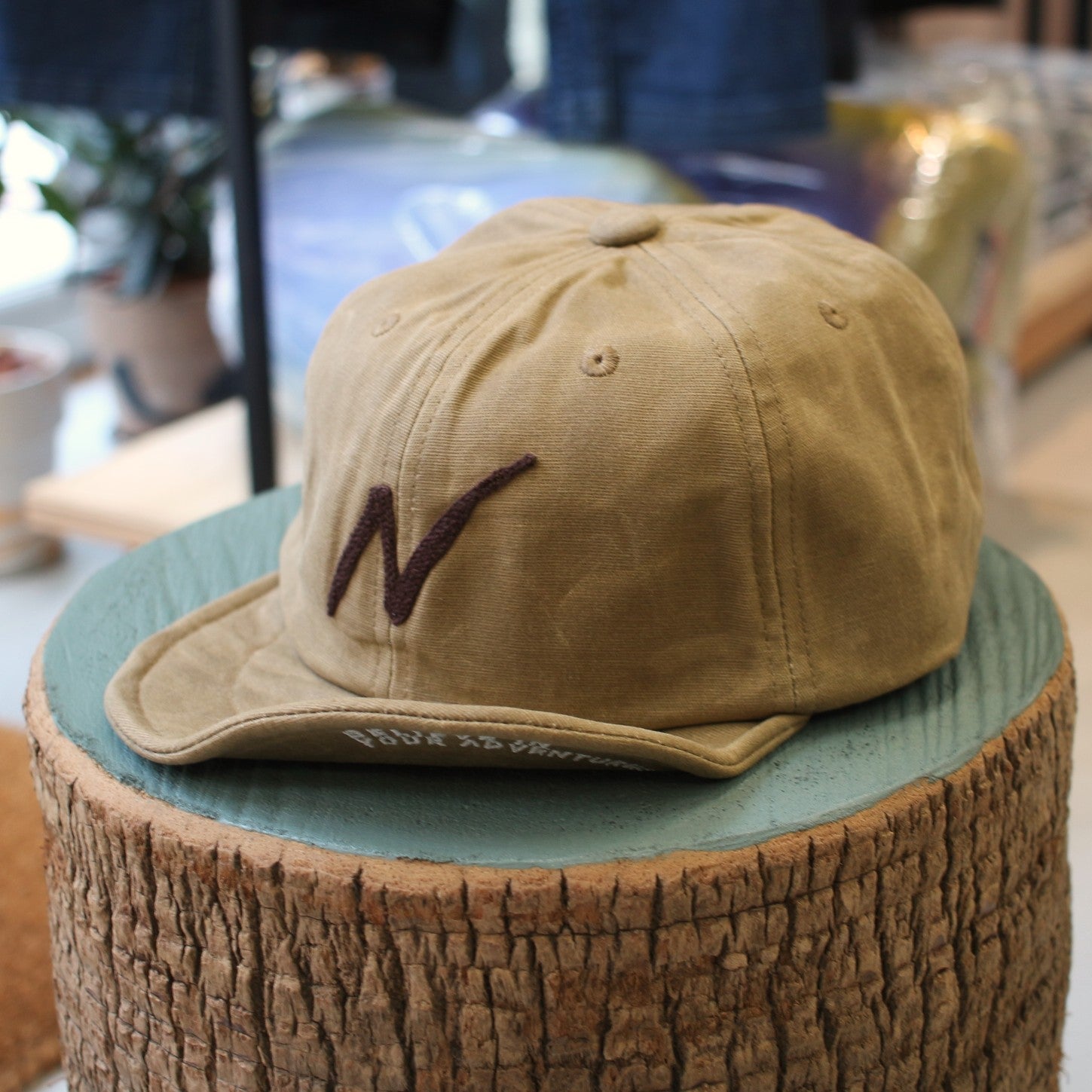 NANGA x Clef WAXED COTTON B.CAP(ナンガ × クレワックスドコットン