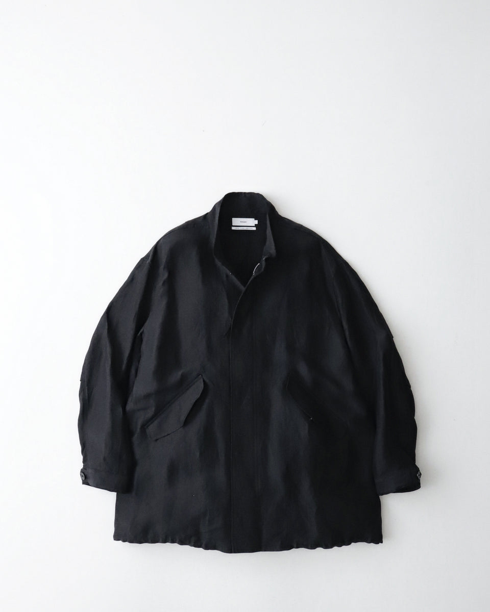 Graphpaper BACK SATIN LINEN CUPRO SHORT MODS COAT – NCNR ONLINE STORE