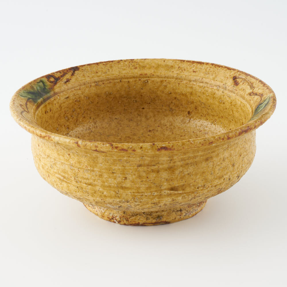 作家 棚橋淳 黄瀬戸 丸鉢 ¥3,960 大人の焼き物