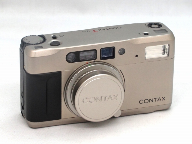 CONTAX TVS 中古 純正レンズキャップ、フード、プロテクター付き 箱