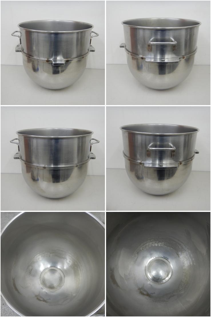 中古】 A05525 ミキサーボウル/30クォート W380(+70)xD380(+20