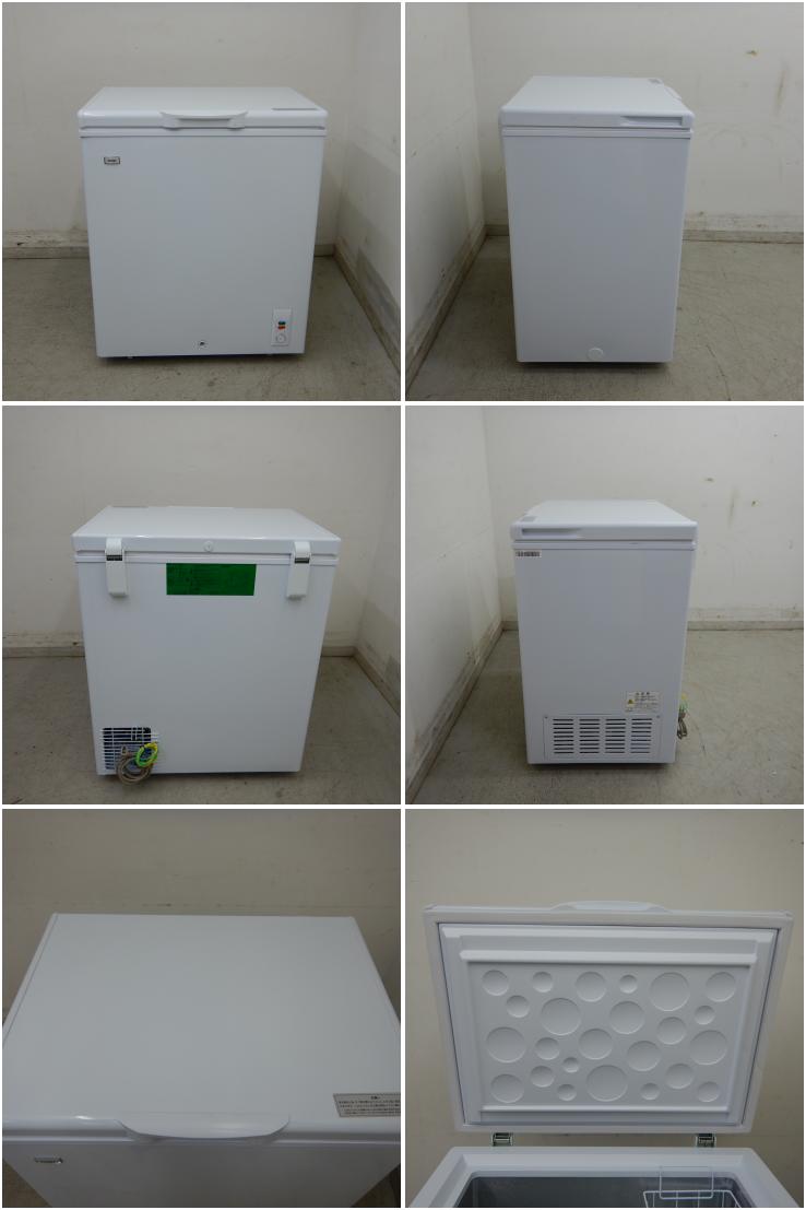 中古】 A06010 冷凍ストッカー 145L ハイアール JF-NC145F-1 2022年製