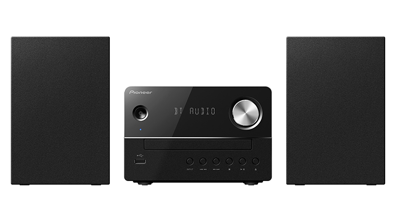 パイオニア、木製スピーカーがセットのBluetooth対応CDミニコンポ - AV