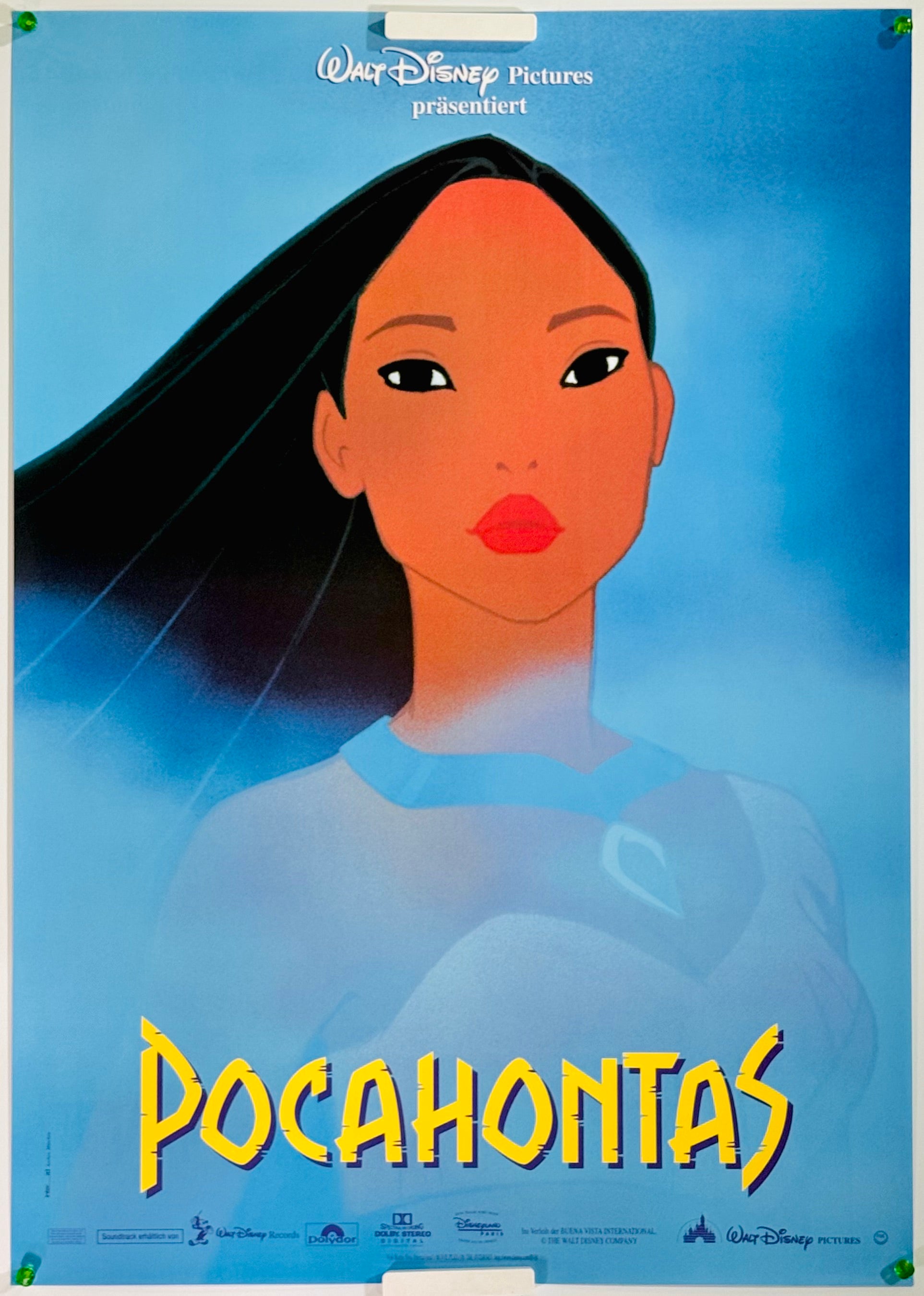 ポカホンタス』 海外アニメ ドイツ - 海外版映画ポスター専門店