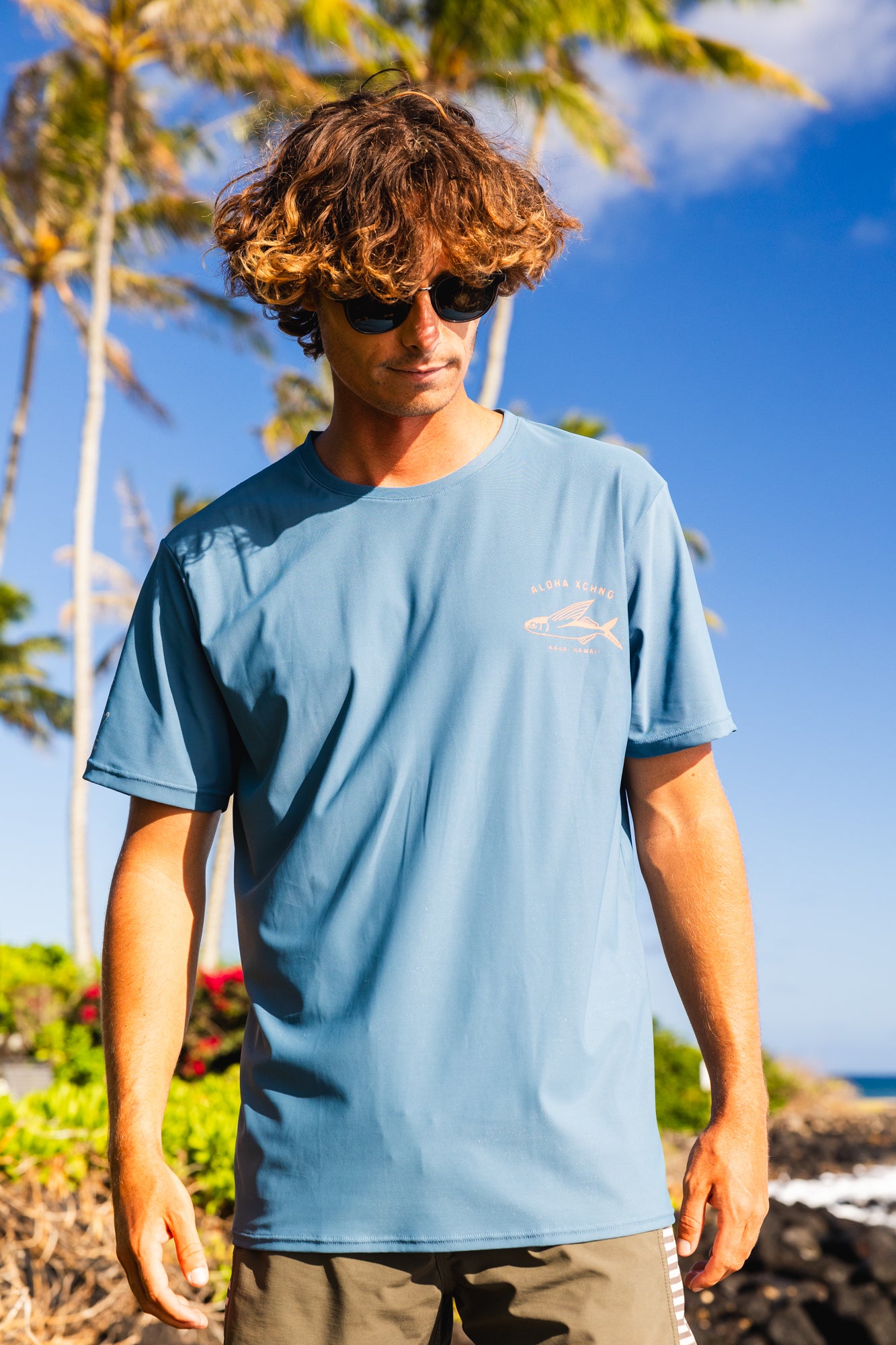Malolo Double Shaka Sun Blocka UV Tee – Aloha Exchange