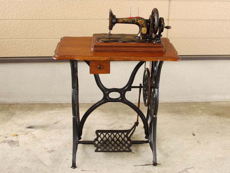 SINGER 12k New Family シンガー製足踏みミシン 足踏みミシン・手回し