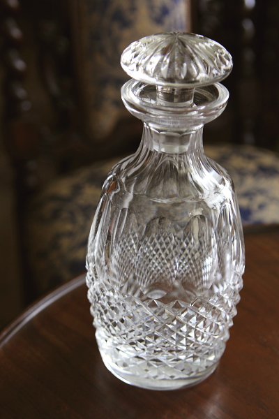 アンティークカットクリスタルデキャンタ イギリス ウォーターフォード