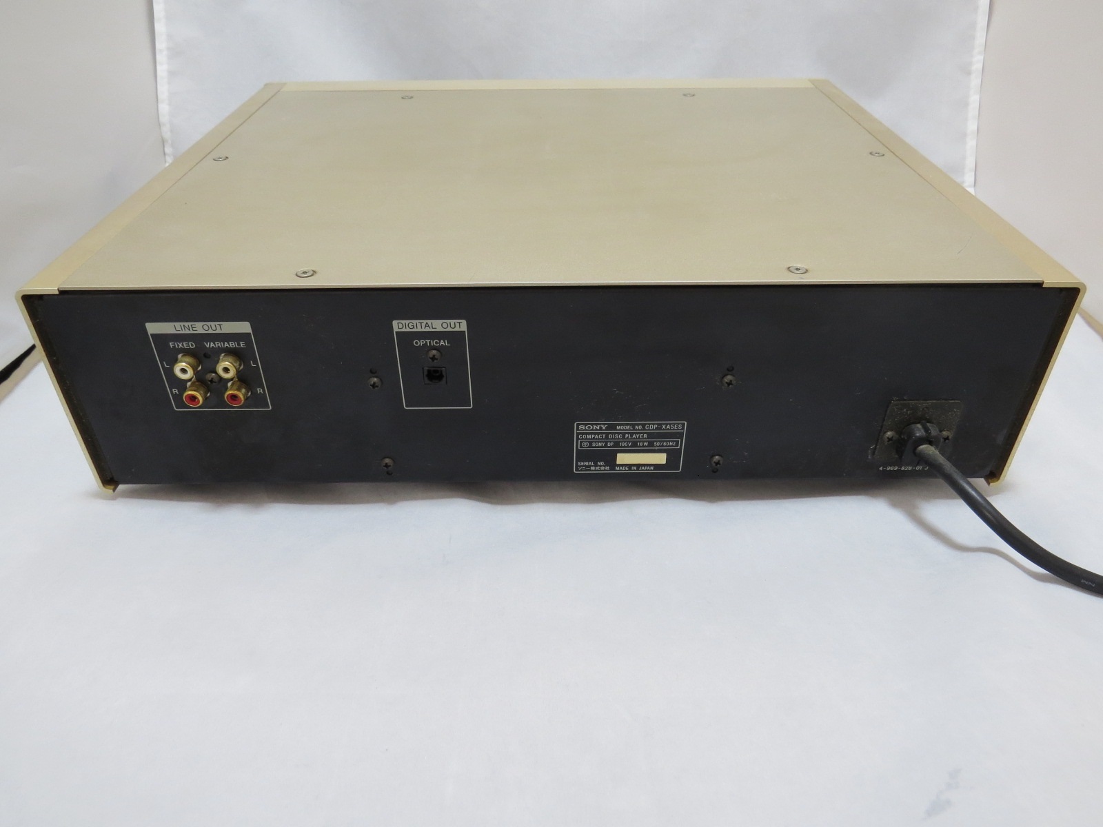 SONY CDP-XA5ES CD プレーヤー シャンパンゴールド F1750101 SONY XA