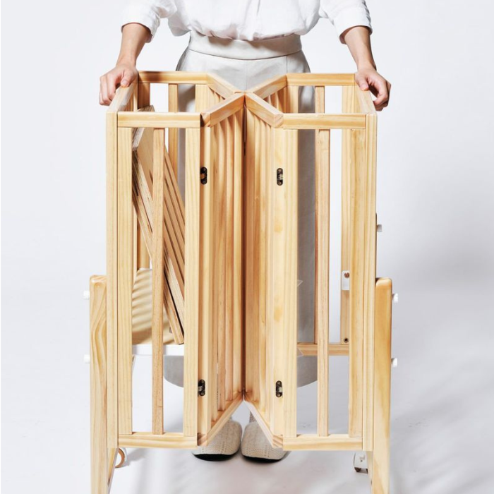 大和屋 パタンⅡ 折りたたみミニベビーベッド【レンタル】※数量限定