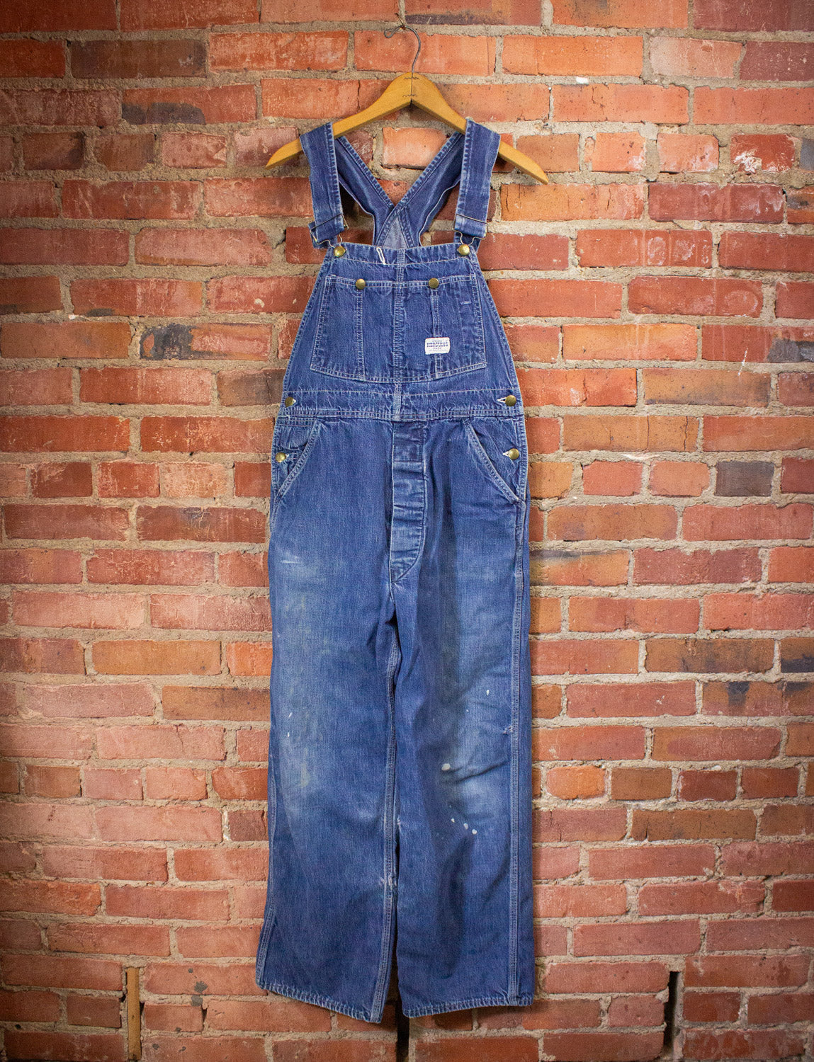Vintage Hercules Denim Overalls 50s 32x27 – Black Shag Vintage