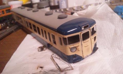 カツミの111系をリニューアルする その1 | 枝川製作所の日誌