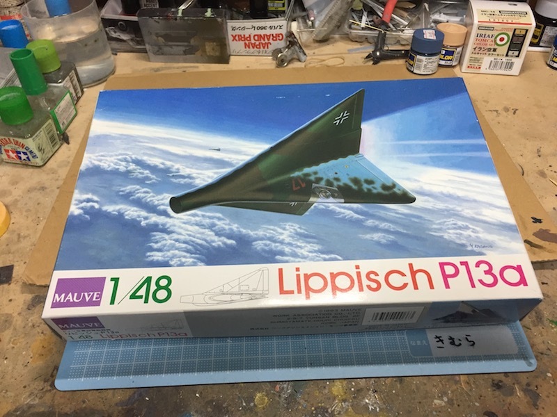 MAUVE 1/48 Lippisch P13a | 早くて安くて解像度が低い