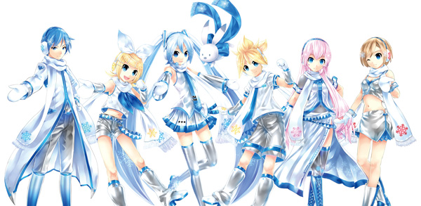 雪ミク スカイタウン】あのキャラクターたちが「雪ミク」カラーの衣装