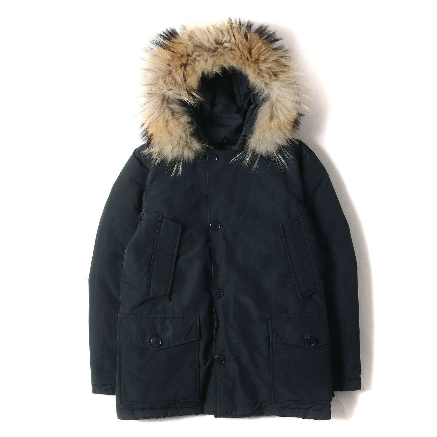 WoolRich (ウールリッチ) リアルファー付き 60/40クロス アーク