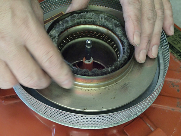 ニッセンストーブ（SS-6）の芯交換 | CAMP*SITE