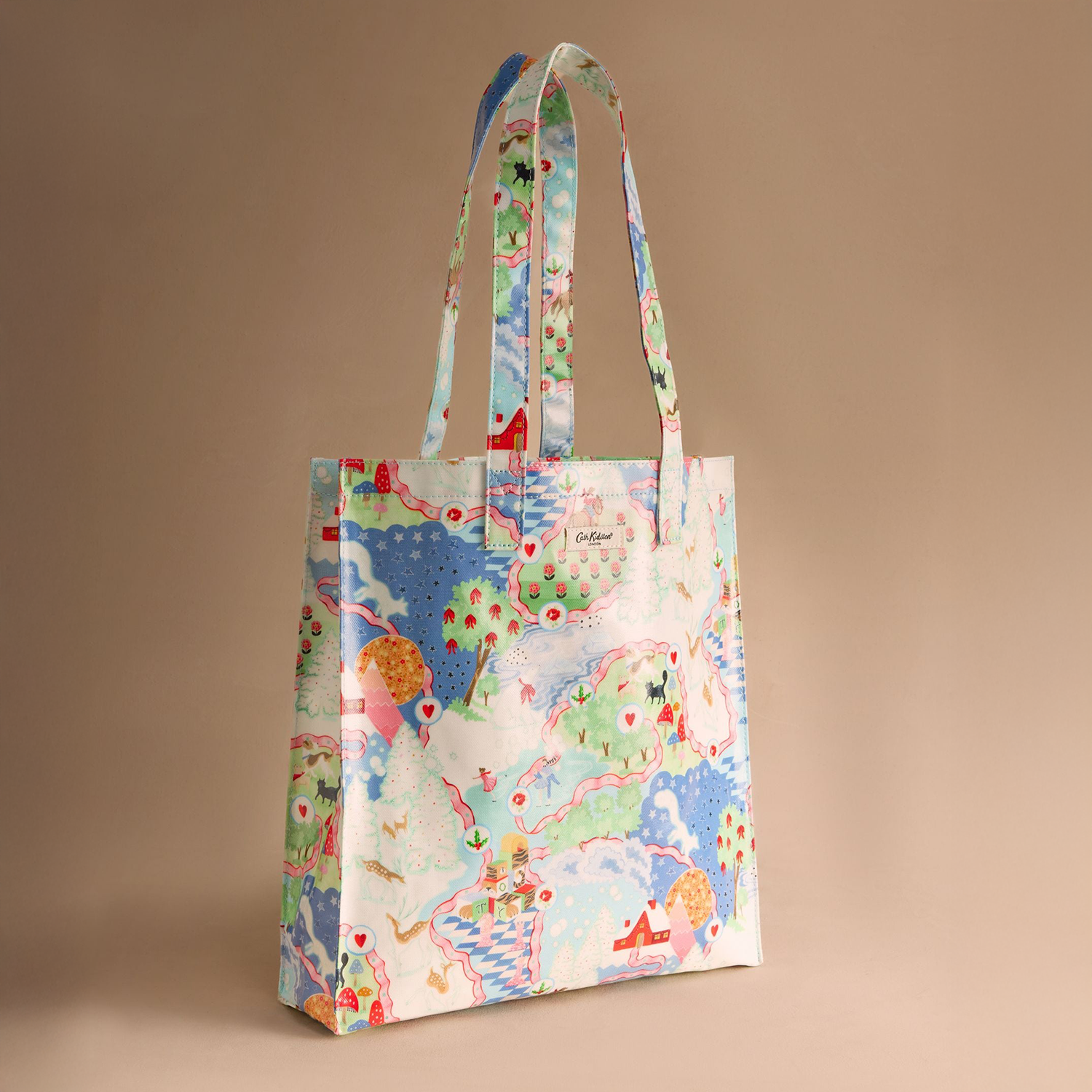 ラージ ブックバッグ Christmas Journey | Cath Kidston 日本公式