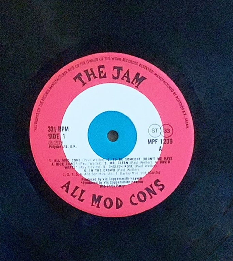 THE JAM/ALL MOD CONS – Chelsea Record
