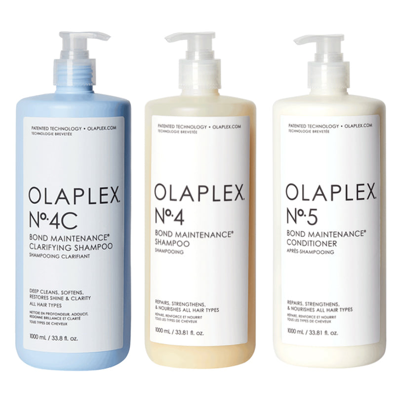 Olaplex No.4, 4C & 5 Trio Care 33.8oz / 1000ML