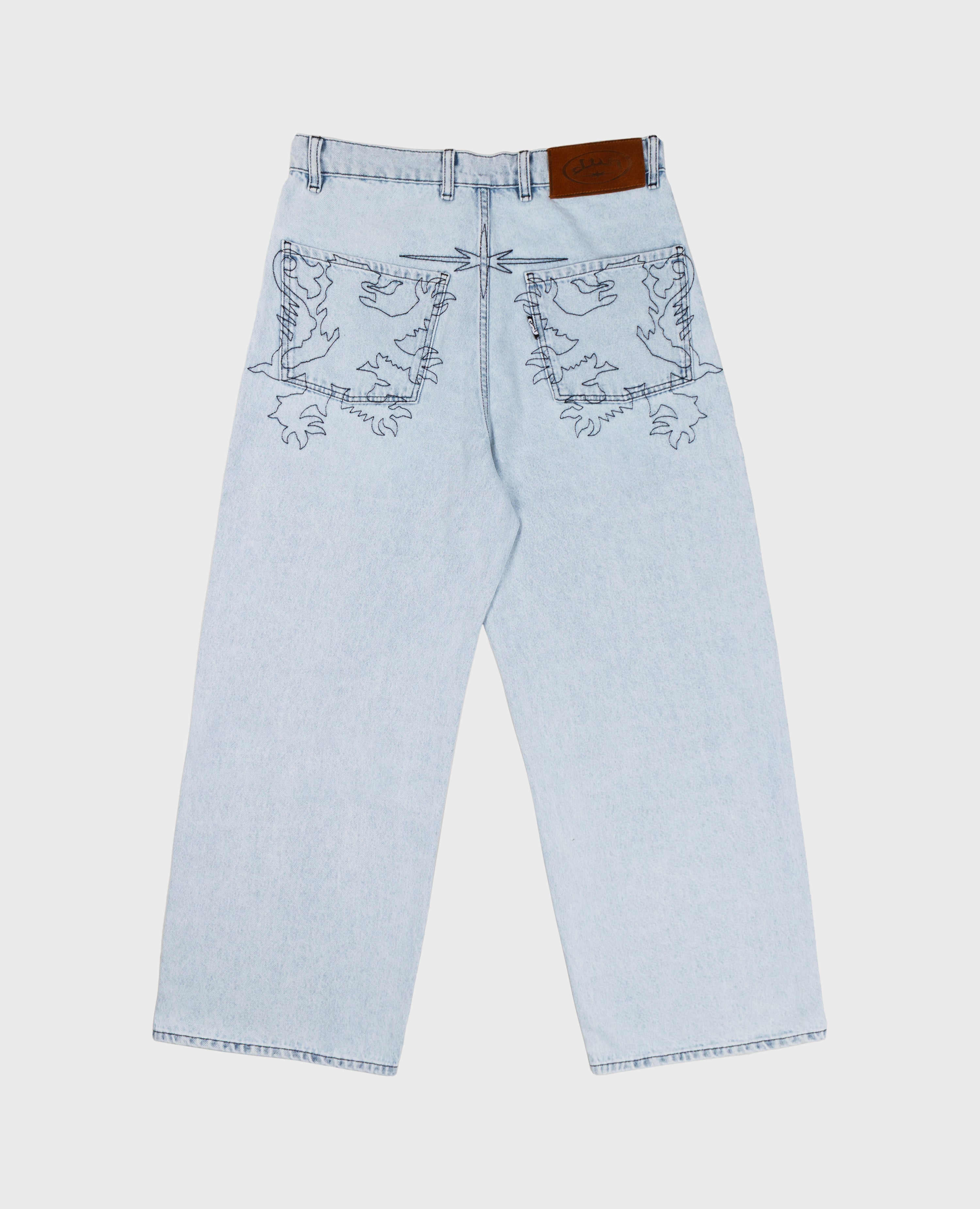 DivinByDivin | Washed Beast Denim Jeans