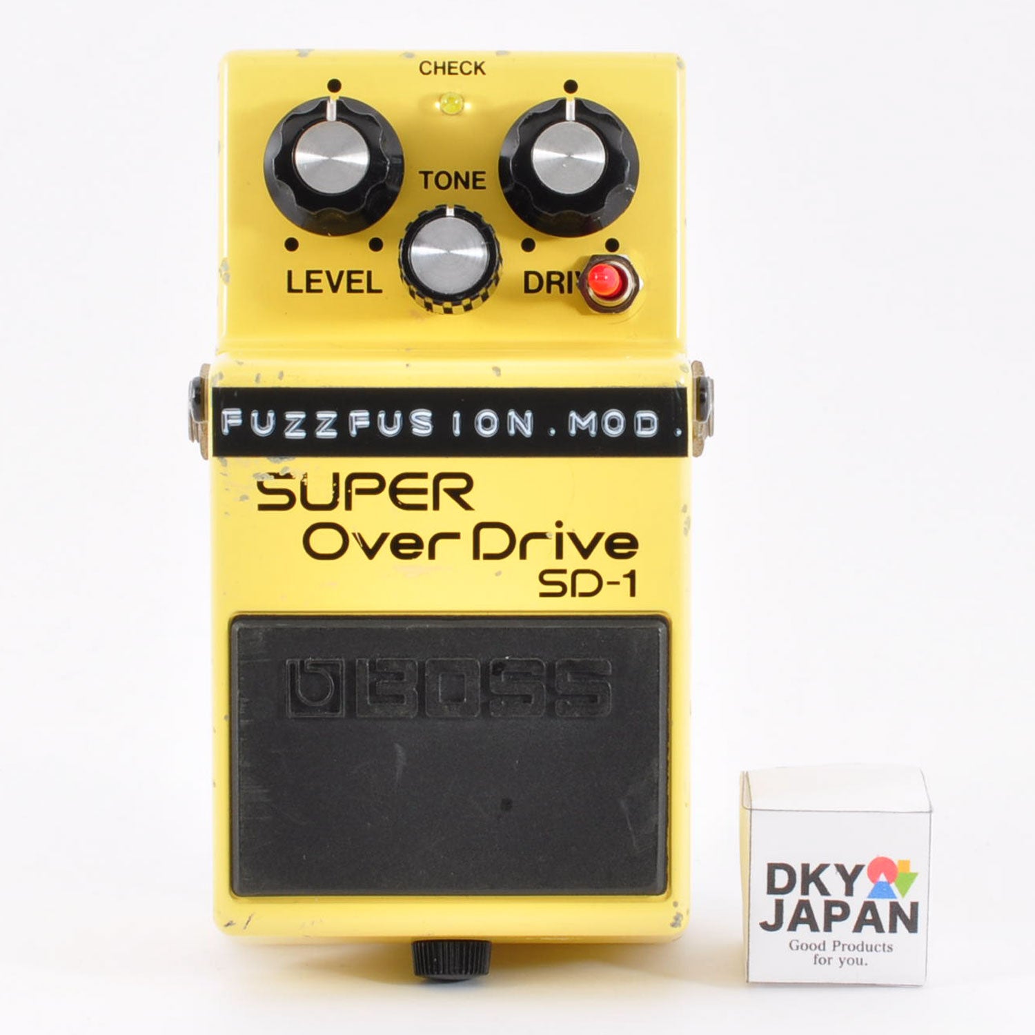 Boss SD-1 Modified FuzzFusion SuperOverdrive Clipping 1N34A&LED3mm