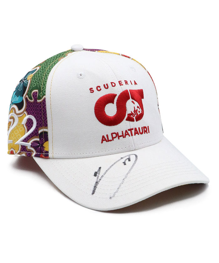 角田裕毅 直筆サイン入り スクーデリア アルファタウリ チーム日本限定