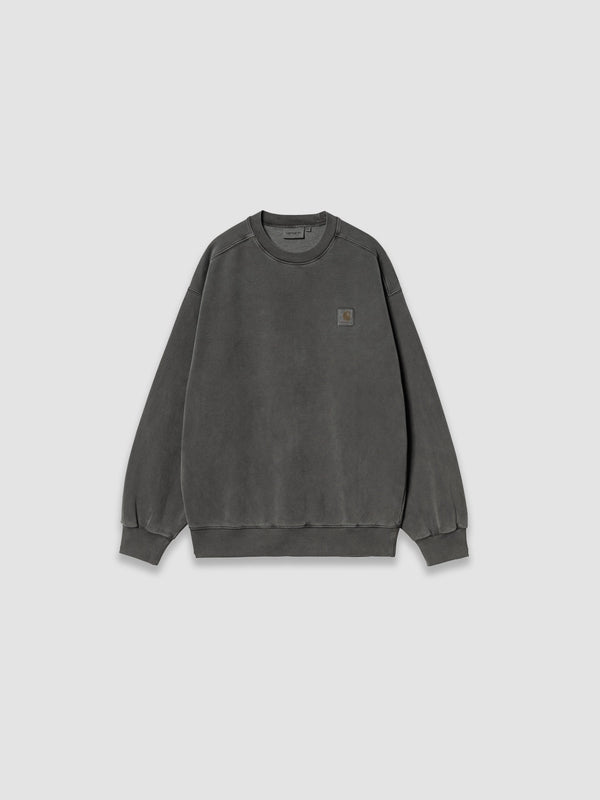 トップス VISTA SWEATSHIRT-GARMENT DYED/ GRAPHITE Carhartt WIP