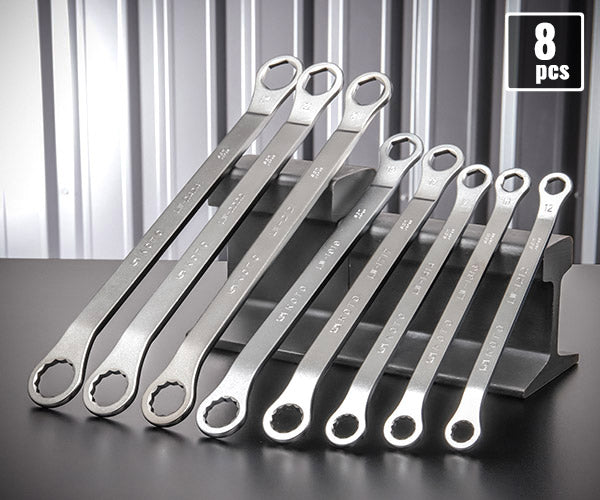 KOTO 6角x12角 極薄めがねレンチセット LW-8140 なめにくい六角と早