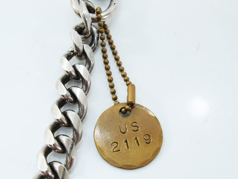 US 三軒茶屋 'Simple & Plain Heavy Gauge Key Chain / Long'キー