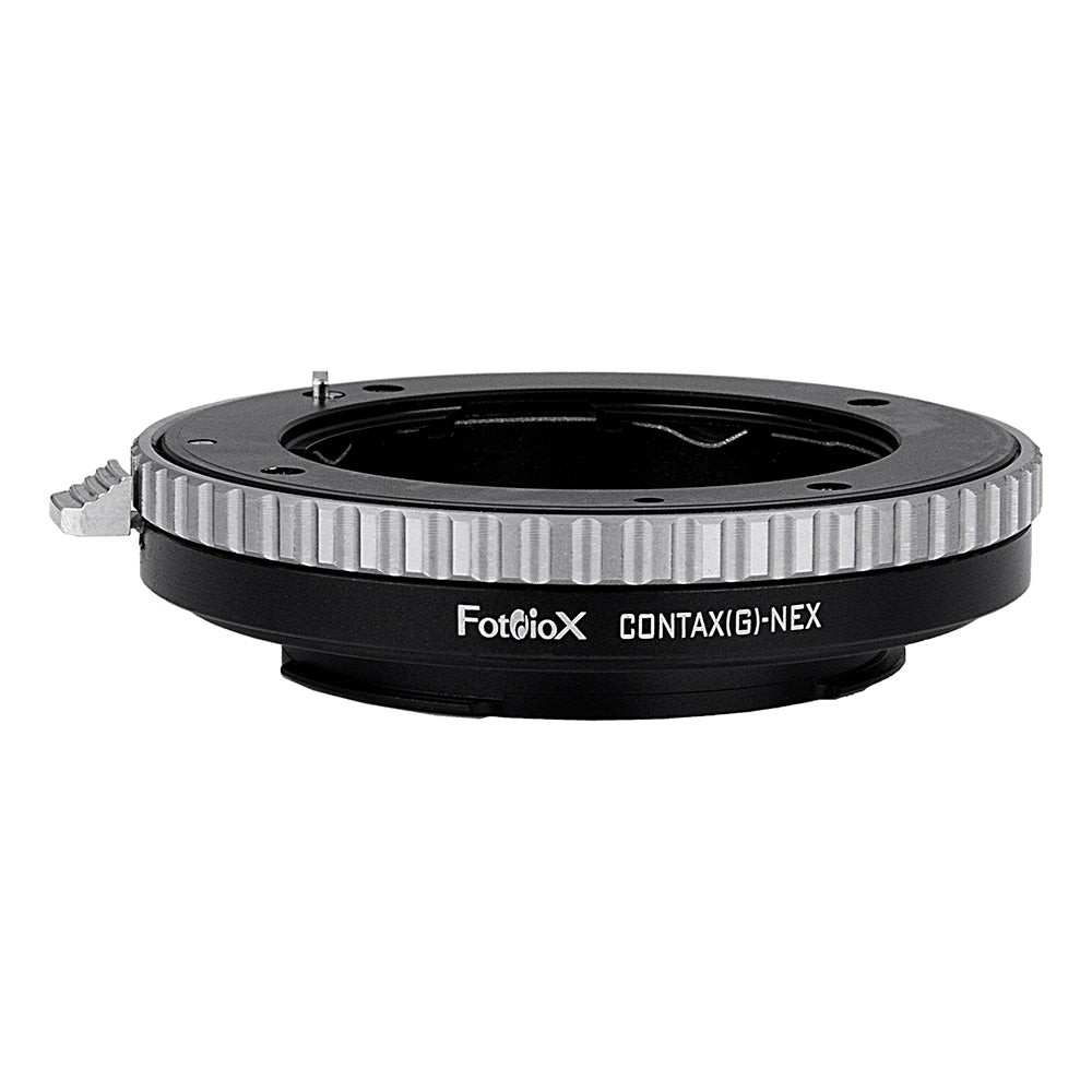 Lens Adapter - Contax G RF Lens to Sony E-Mount Cameras w/ Built