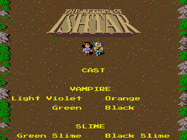 ザ・リターン・オブ・イシター for SHARP X68000