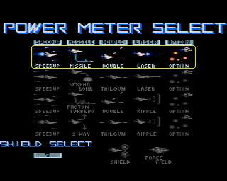 グラディウスⅡ -GOFERの野望-for SHARP X68000 (C)1988,1992 コナミ