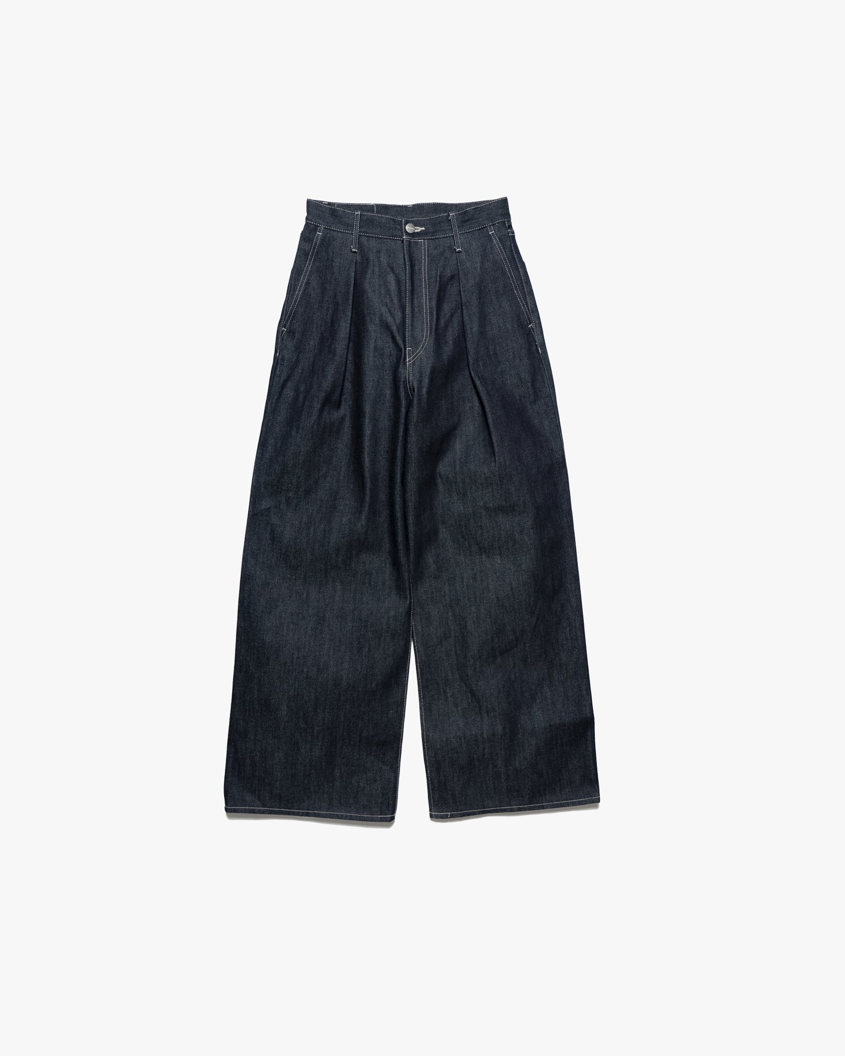 Selvage Denim Two Tuck Wide Pants – Graphpaper