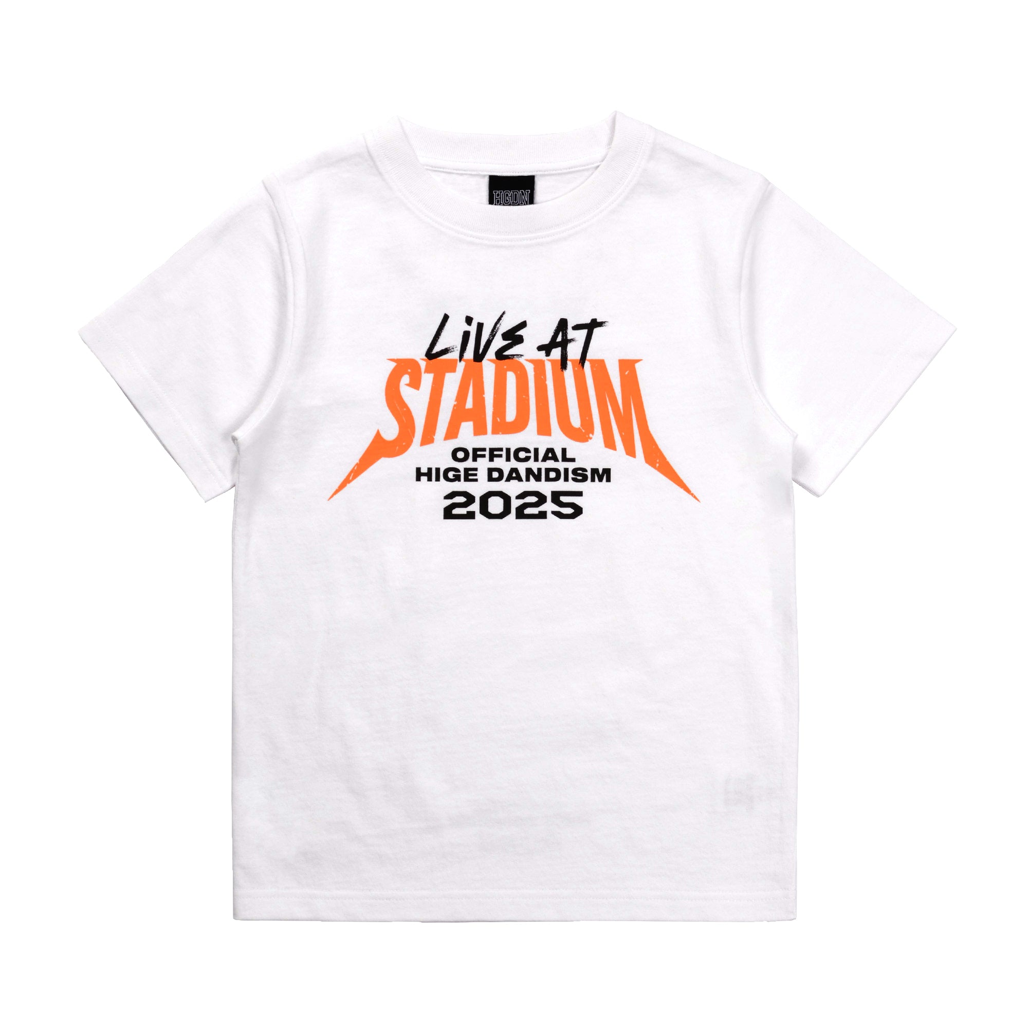 STADIUM Tシャツ ホワイト KIDS（130） – Official髭男dism ONLINE STORE