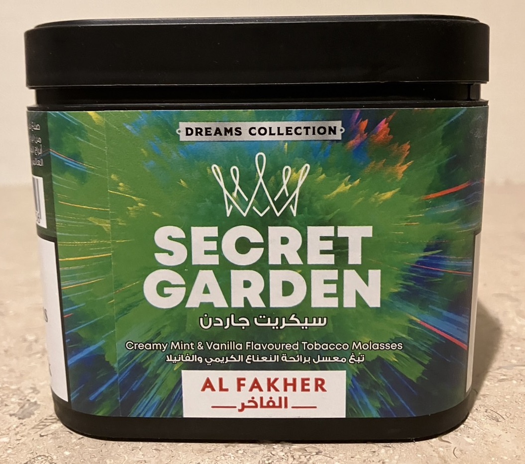 Al Fakher Dreams Collection / Secret Garden（AFのCream with Mintと