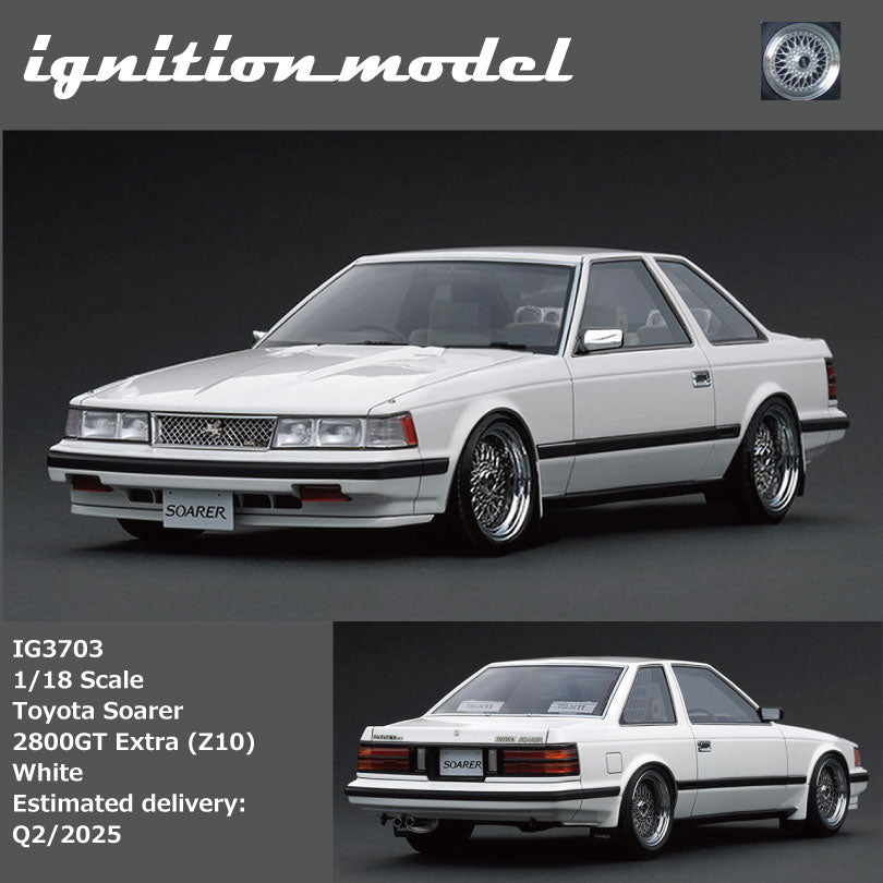Ignition Model 1:18 Toyota Soarer 2800GT Extra (Z10) White IG3703