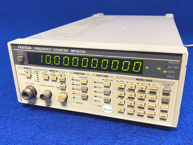MF1603A周波数カウンタ｜中古測定器のアイジー