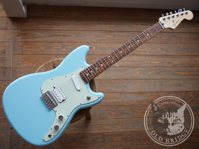 Fender Mexico Duo Sonic HS Rosewood Daphne Blue！ | Guitar Shop