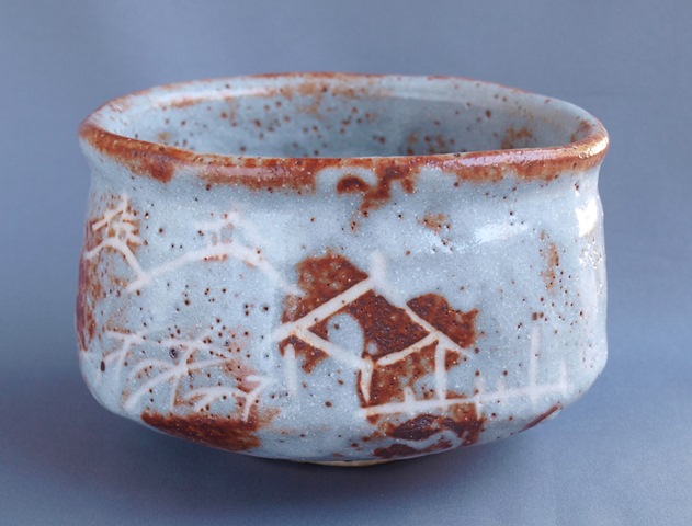 加藤光右衛門 鼠志野茶碗 鵬雲斎宗匠 | 茶道具 小西康のぶろぐ