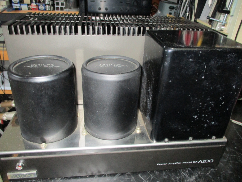 DIATONE DA-A100 パワーアンプ故障修理 | 滋賀オーディオサービス 公式