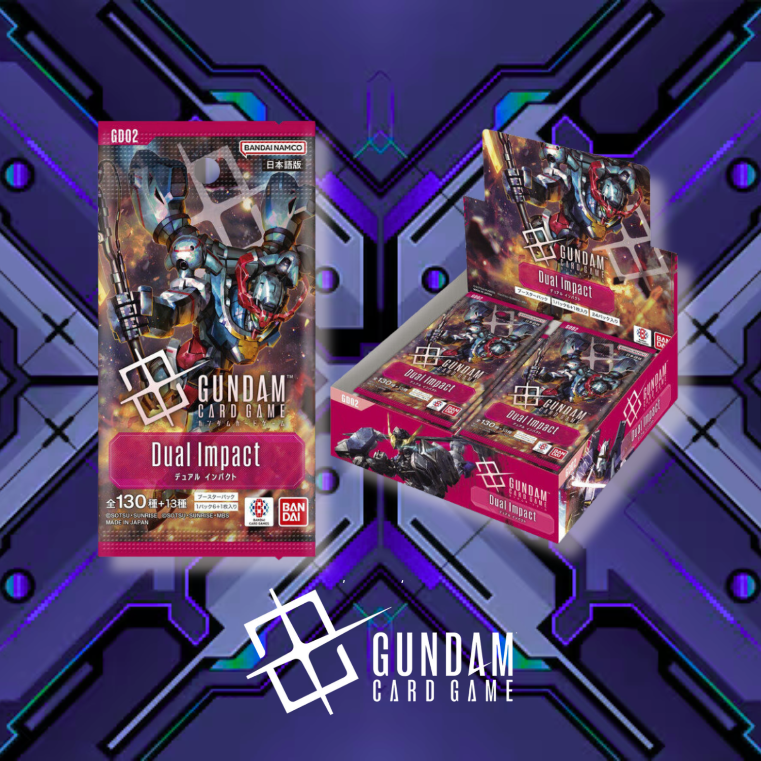 Mobile Suit Gundam Gundam Card Game - Booster Pack Dual Impact