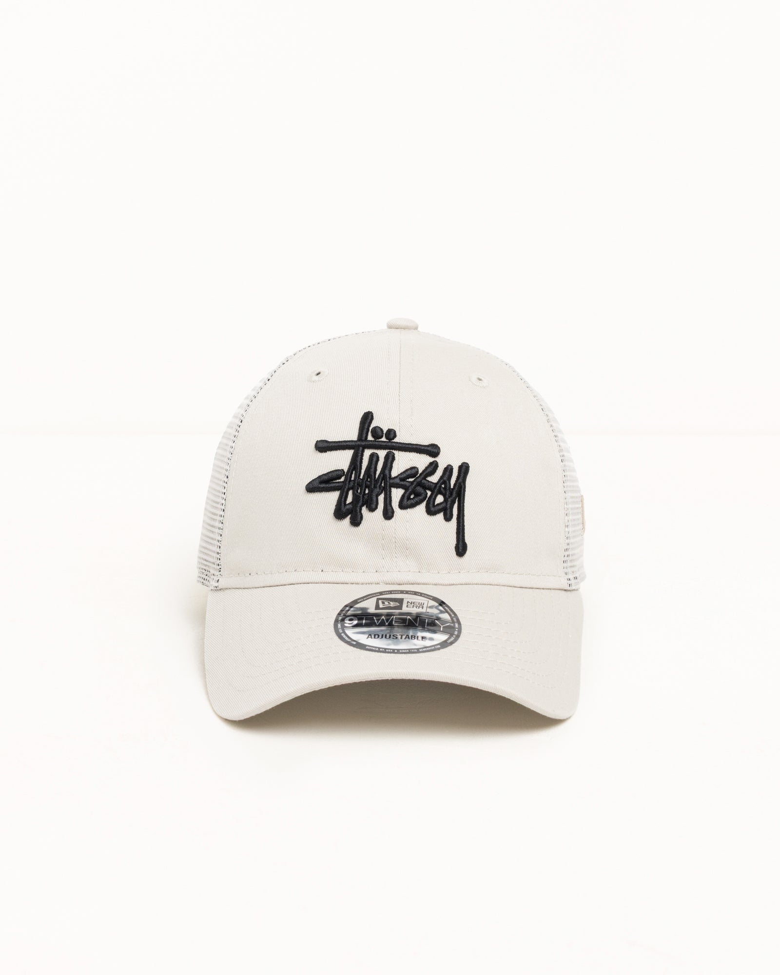 New Era 9TWENTY Basic Trucker – Stone | Headwear | Stüssy Japan