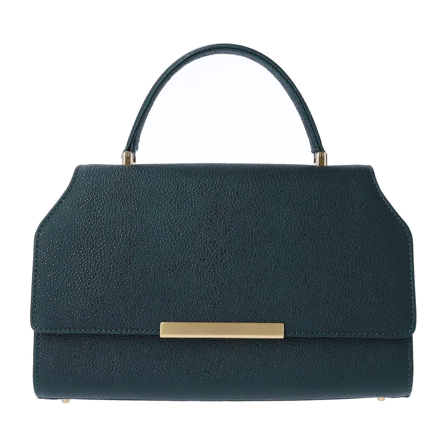 黒桟革 牛革 フォーマル ハンドバッグ | 有限会社 清川商店 | Japan