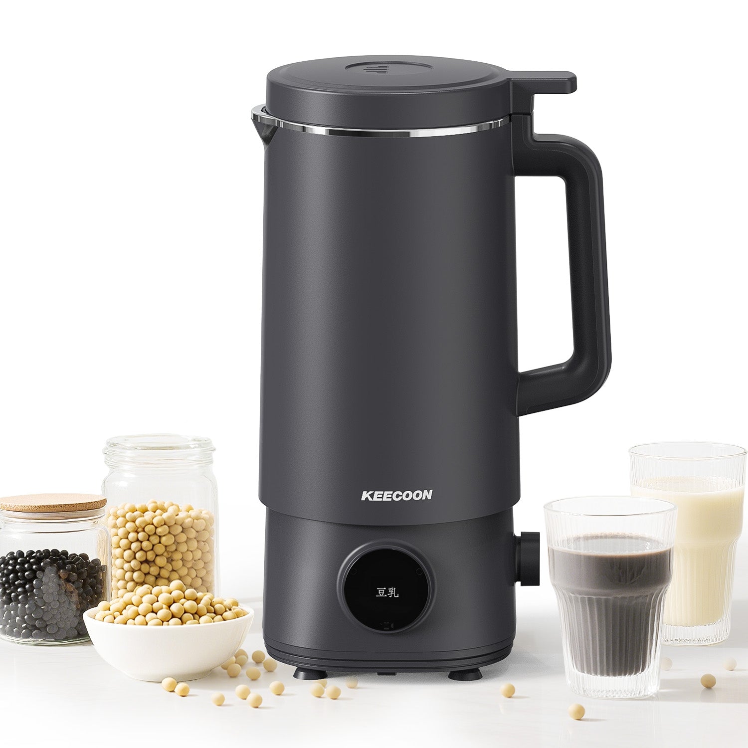 KEECOON 豆乳メーカー 自動調理ポット 加熱式ミキサー 大容量1000ml 14