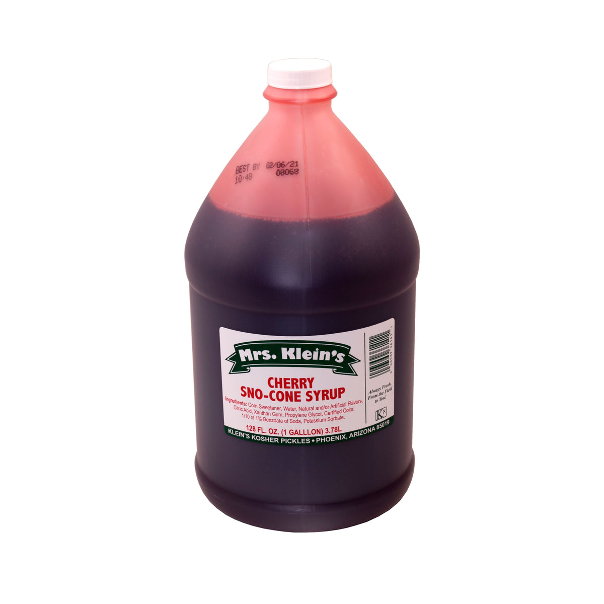 Cherry Sno-Cone Syrup – Mrs. Klein's Pickle Co.